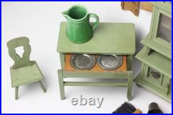 Antique German Moritz Gottschalk Kitchen Furniture 112 Miniature 1890