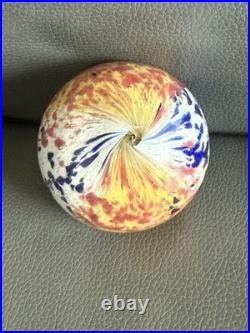 Antique German Onionskin Marble Paneled 2+