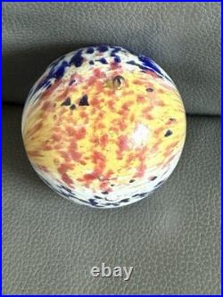 Antique German Onionskin Marble Paneled 2+