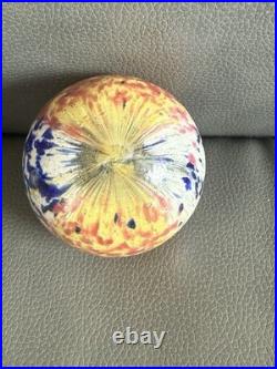 Antique German Onionskin Marble Paneled 2+