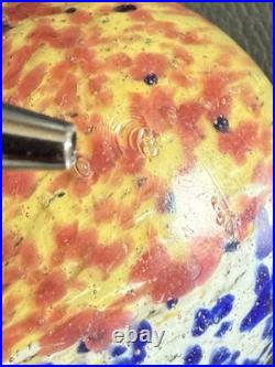 Antique German Onionskin Marble Paneled 2+