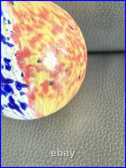 Antique German Onionskin Marble Paneled 2+