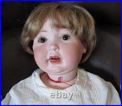 Antique German PM 914 Porzellan Fabrik Mengersgerguth Bisque Head Baby Doll 20