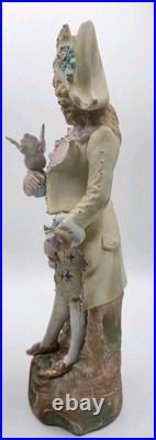 Antique German Pair of Bisque Victorian Man & Woman withDoves 12.5 OUTSTANDING Antique German Pair of Bisque Victorian Man & Woman withDoves 12.5 OUTSTANDING