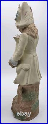 Antique German Pair of Bisque Victorian Man & Woman withDoves 12.5 OUTSTANDING Antique German Pair of Bisque Victorian Man & Woman withDoves 12.5 OUTSTANDING