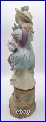 Antique German Pair of Bisque Victorian Man & Woman withDoves 12.5 OUTSTANDING Antique German Pair of Bisque Victorian Man & Woman withDoves 12.5 OUTSTANDING