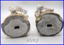 Antique German Pair of Bisque Victorian Man & Woman withDoves 12.5 OUTSTANDING Antique German Pair of Bisque Victorian Man & Woman withDoves 12.5 OUTSTANDING