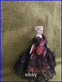 Antique German Parain dollhouse doll