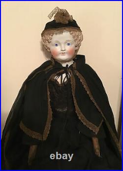 Antique German Parian Doll 36 Inches Long