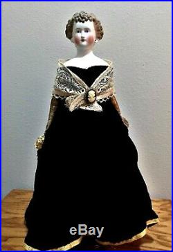 Antique German Parian Doll ca1870 Countess Dagmar