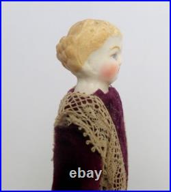Antique German Parian Dolls House Doll c1880 Please Read Description