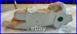 Antique German Piano Baby With Pug Puppy, LARGE 11 RARE