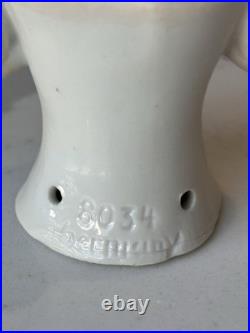Antique German Porcelain Pin Cushion Half Doll 3+ RARE Vintage Collectible Gift