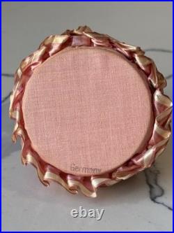 Antique German Porcelain Pin Cushion Half Doll 3+ RARE Vintage Collectible Gift