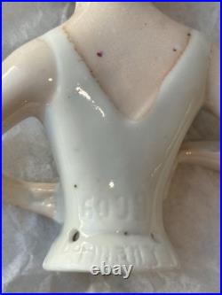 Antique German Porcelain Pin Cushion Half Doll 3 RARE Vintage Collectible Gifts Antique German Porcelain Pin Cushion Half Doll 3 RARE Vintage Collectible Gifts