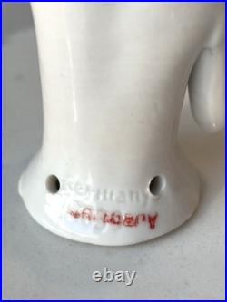 Antique German Porcelain Pin Cushion Half Doll 3 RARE Vintage Collectible Gifts