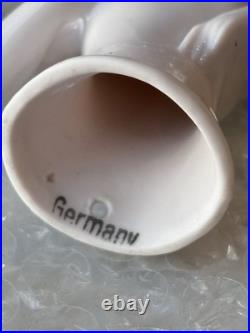 Antique German Porcelain Pin Cushion Half Doll 4 RARE Vintage Collectible Gifts