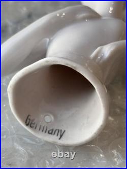 Antique German Porcelain Pin Cushion Half Doll 4 RARE Vintage Collectible Gifts