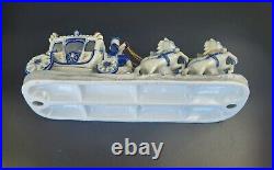 Antique German Porcelain Princess in Horse Carriage Figurine 13.5 Long Antique German Porcelain Princess in Horse Carriage Figurine 13.5 Long