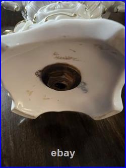 Antique German Potpourri Urns Mirror Set Late 1800's Sitzendor