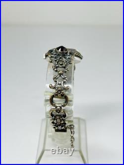 Antique German REGENT 835 Silver Garnet Bracelet Watch Art Deco Vintage Antique German REGENT 835 Silver Garnet Bracelet Watch Art Deco Vintage