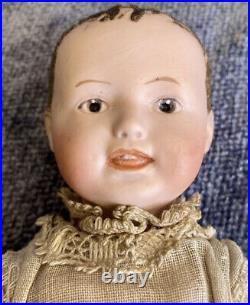 Antique German Rare 10 Gebruder Heubach Bisque Doll