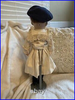 Antique German Rare 18 Bruno Schmidt Bisque Child Doll With Antique Clothes