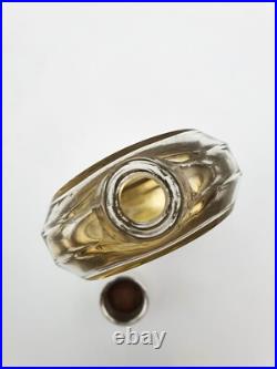 Antique German Silver & Cut Glass Hip Flask Vintage Travel Flask circa 1920 Antique German Silver & Cut Glass Hip Flask Vintage Travel Flask circa 1920