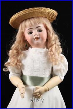 Antique German Simon & Halbig 1039 DEP Doll Flirty Eye Cryer Walker Compo Body