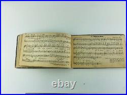 Antique German Songbook for Children Sangerhain Singer Groove 1868