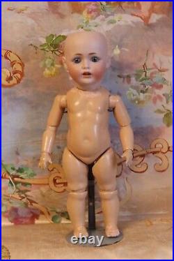 Antique German Toddler Doll by J. D Kestner 257, tall 17 in/41 cm