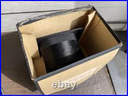 Antique German Top Hat Stove Pipe Beaver 6 5/8 Original Box 1880