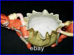Antique German Victorian 2 Elves Pixies Gnomes Dolls Rare Bisque Figurine Antique German Victorian 2 Elves Pixies Gnomes Dolls Rare Bisque Figurine