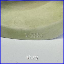 Antique German Victorian Baby Girl Doll Easter Egg & Chicken Bisque Figurine