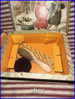 Antique German Victorian Lithograph Children's Sewing Box