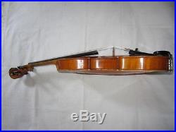 Antique German Violin 4/4 Amati Copy for the U. S. Navy a Vintage Old Fiddle