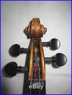 Antique German Violin 4/4 Amati Copy for the U. S. Navy a Vintage Old Fiddle