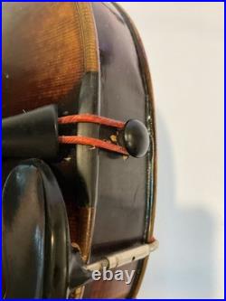 Antique German Violin 4/4 Guarnerius Copy with Vintage Hard Case Flame Maple Nice