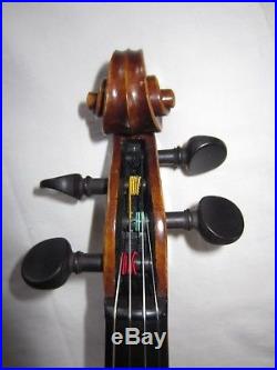 Antique German Violin 4/4 WILHELM DUERER 1905 Ready to Play Old Vintage