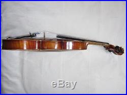 Antique German Violin E. REINHOLD SCHMIDT Amati Copy Vintage Old Fiddle Germany