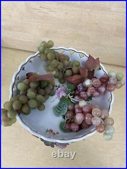Antique German Von Schierholz Porcelain Centerpiece GREAT CONDITION w Fruit Antique German Von Schierholz Porcelain Centerpiece GREAT CONDITION w Fruit