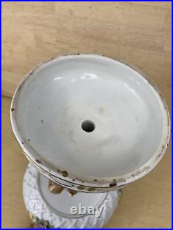 Antique German Von Schierholz Porcelain Centerpiece GREAT CONDITION w Fruit Antique German Von Schierholz Porcelain Centerpiece GREAT CONDITION w Fruit