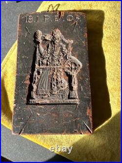 Antique German Wax Mold Antique German Wax Mold