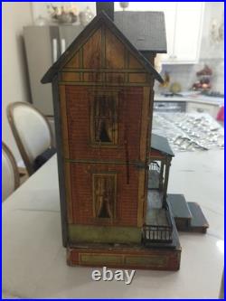 Antique German Wood Gottschalk Dollhouse Doll Toy Playhouse Miniatures Vtg Antique German Wood Gottschalk Dollhouse Doll Toy Playhouse Miniatures Vtg