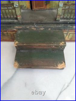 Antique German Wood Gottschalk Dollhouse Doll Toy Playhouse Miniatures Vtg Antique German Wood Gottschalk Dollhouse Doll Toy Playhouse Miniatures Vtg