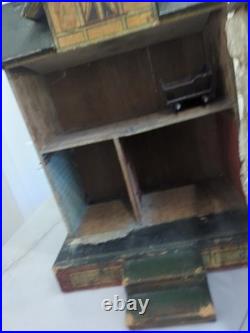 Antique German Wood Gottschalk Dollhouse Doll Toy Playhouse Miniatures Vtg Antique German Wood Gottschalk Dollhouse Doll Toy Playhouse Miniatures Vtg