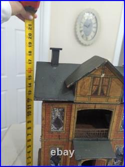 Antique German Wood Gottschalk Dollhouse Doll Toy Playhouse Miniatures Vtg Antique German Wood Gottschalk Dollhouse Doll Toy Playhouse Miniatures Vtg