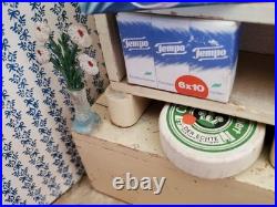 Antique German Wood toy miniature Kitchen, Shop Store With 25+ Accessories Antique German Wood toy miniature Kitchen, Shop Store With 25+ Accessories