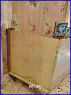 Antique German Wood toy miniature Kitchen, Shop Store With 25+ Accessories