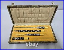 Antique German Writing Set Circa 1900 Bakelite Vintage Rare Collectible